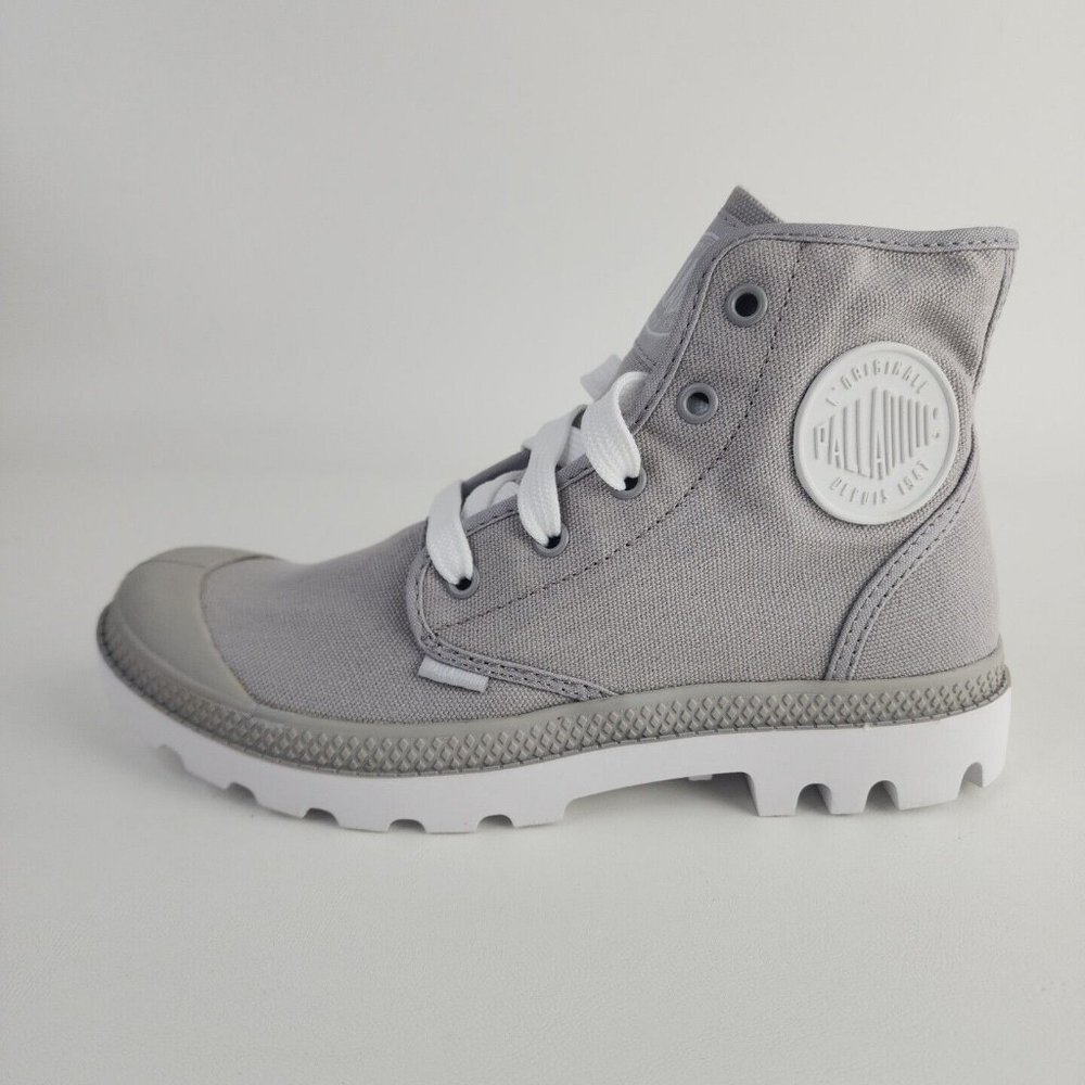 Palladium Blanc Hi Vapor White Hiking Canva Mens Boots